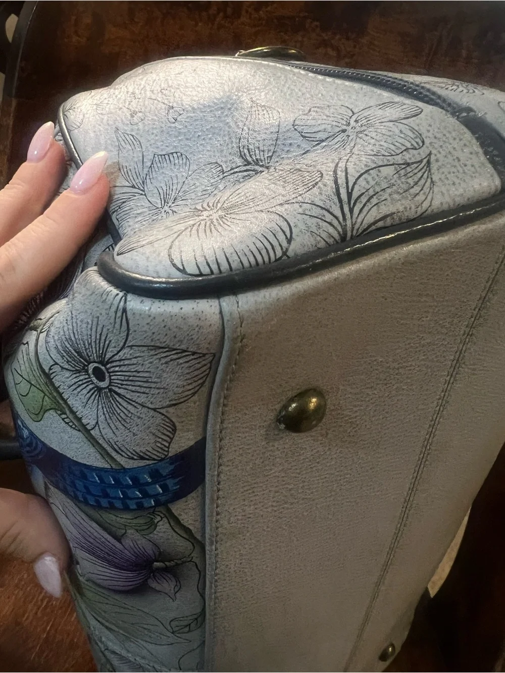 Anuschka artful satchel